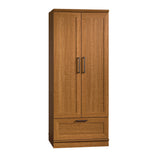 Sauder Home Plus Storage Cabinet with Drawer Brown