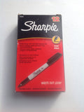 Sharpie Permanent Marker Fine Point - Black - Bargainwizz