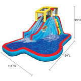 Slide N' Soak Inflatable Outdoor Water Park Play Center - Bargainwizz