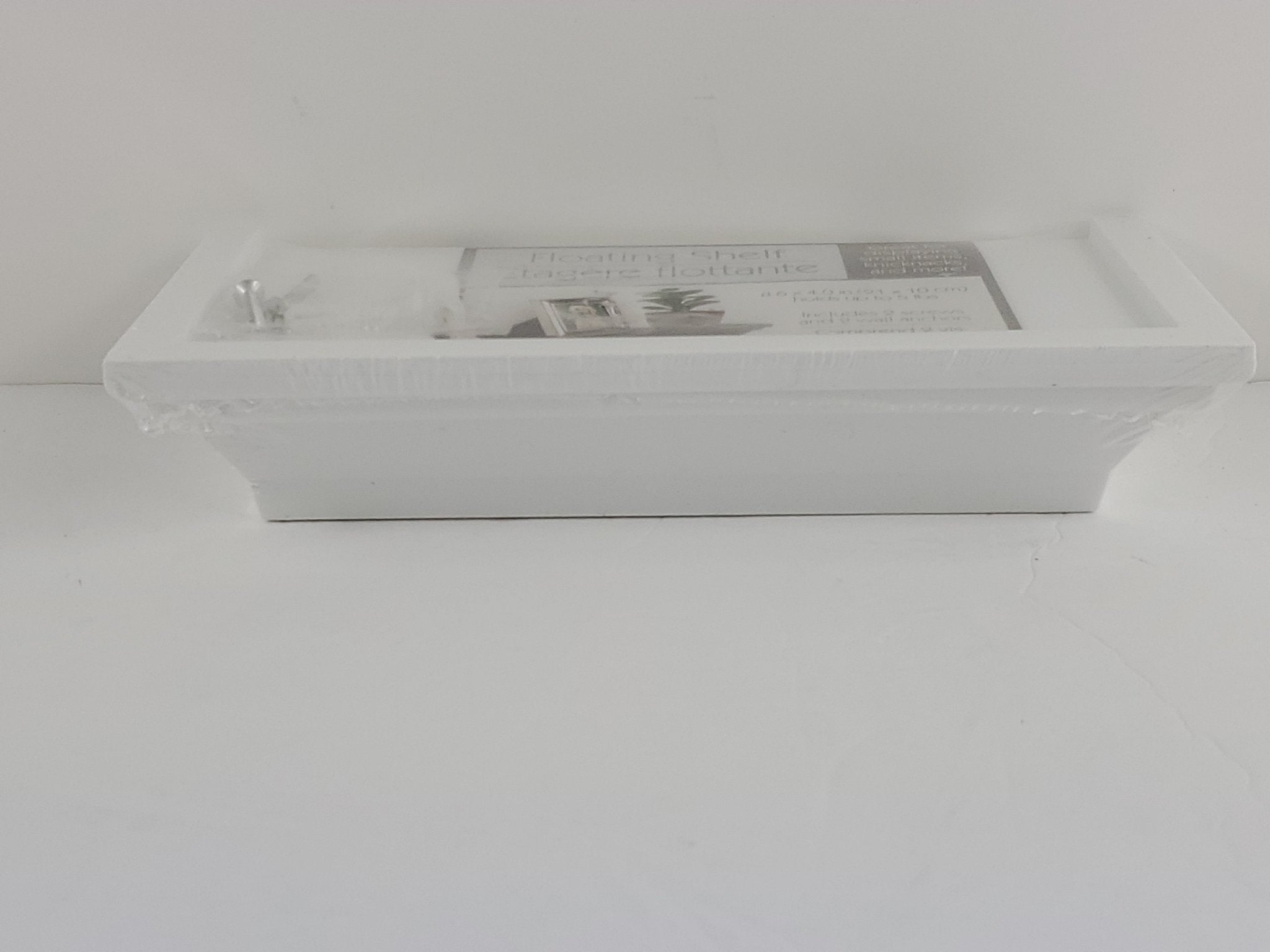 Small White Floating Shelves - PVC - Bargainwizz