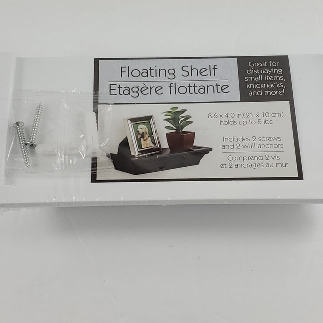 Small White Floating Shelves - PVC - Bargainwizz
