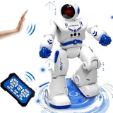 Smart Programmable Gesture Sensing Robot with Remote Control