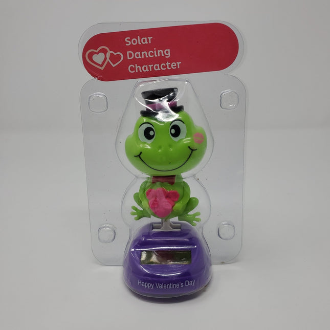 Solar Powered Dancing Puppy Dog & Kitty Cat Figurines - Bobble Head - Bargainwizz