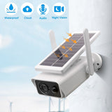 Solar WiFi Surveillance Camera - 3MP/4MP - Bargainwizz