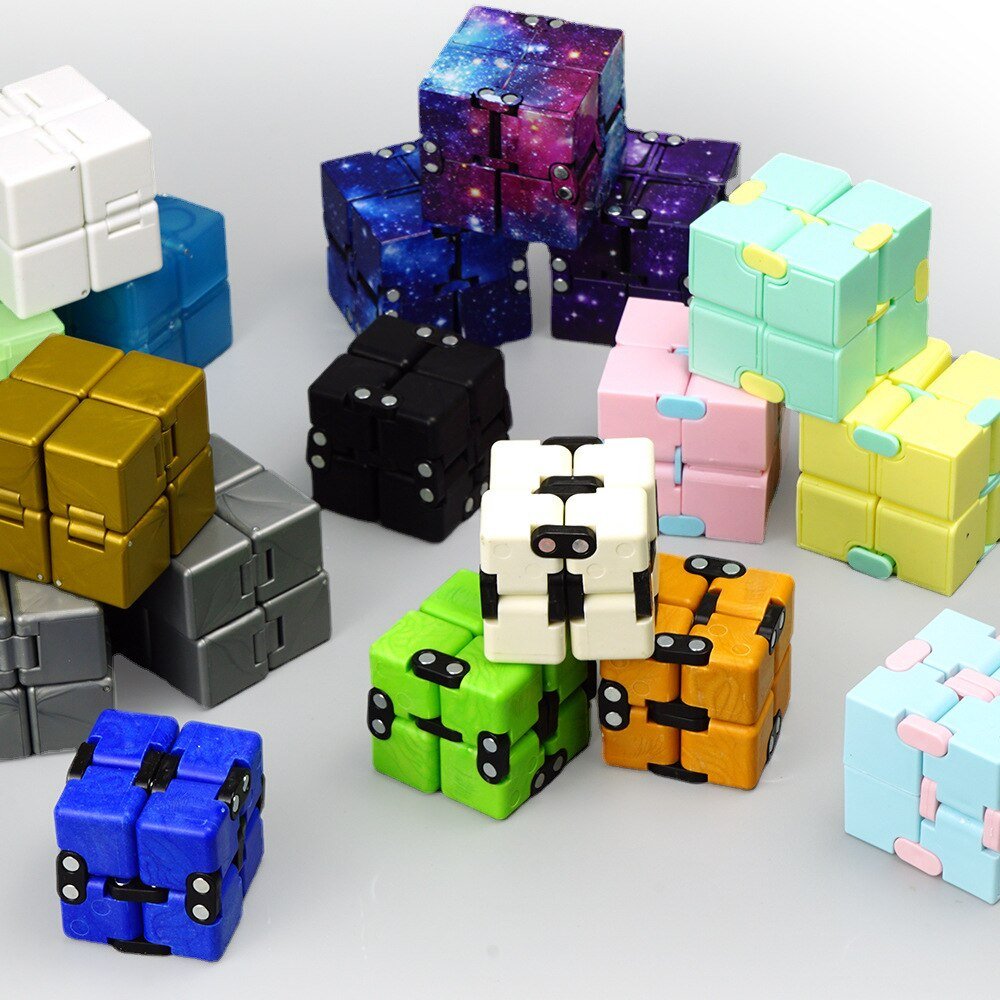 Square Infinity Magic Cube Decompression Toys - Bargainwizz
