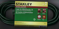 Stanley Outdoor 20ft Extension cord - Bargainwizz