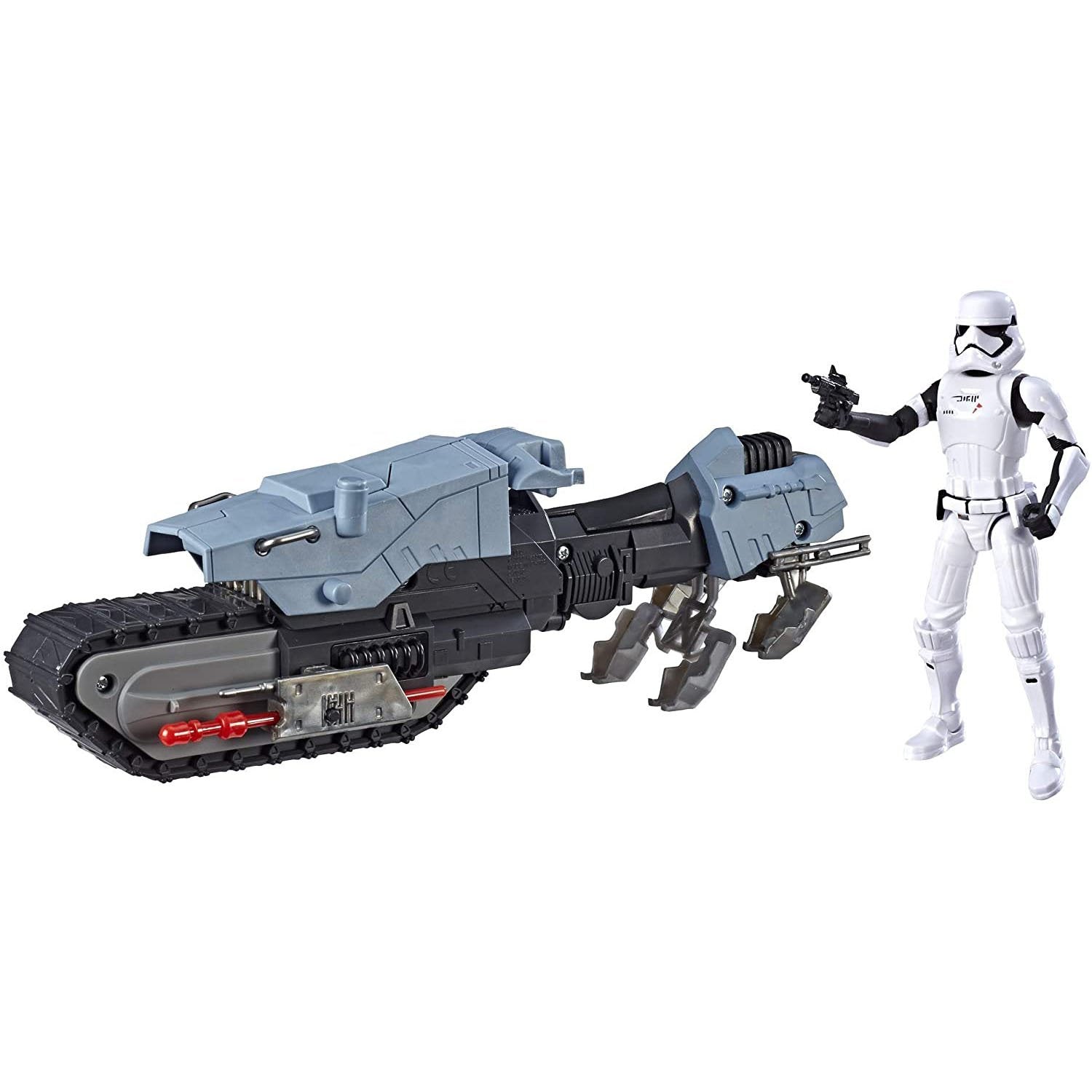 Star Wars the Rise of Skywalker - First Order Driver and Treadspeeder 5-Inch Scale Figure and Vehicle - Bargainwizz