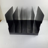 SteelMaster Desktop Vertical Organizer, 5 Sections, Steel, 12 x 9 x 11
