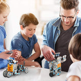 STEM Solar Robot Kit For Kids; 12-in-1 Educational STEM Science Experiment Toys; Solar Powered Building Kit DIY For 8 9 10 11 12 13 Years Old Boys & Girls Kids Toy - Bargainwizz