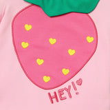 Strawberry Embroidered Toddler Tee - Bargainwizz