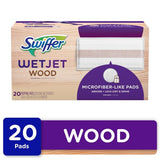 Swiffer WetJet Wood Mopping Pad Refill, 20 Count - Bargainwizz