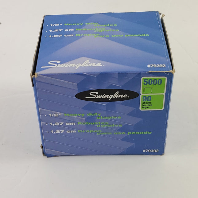 Swingline Heavy Duty Staples 1/2" 5000/Box - Bargainwizz