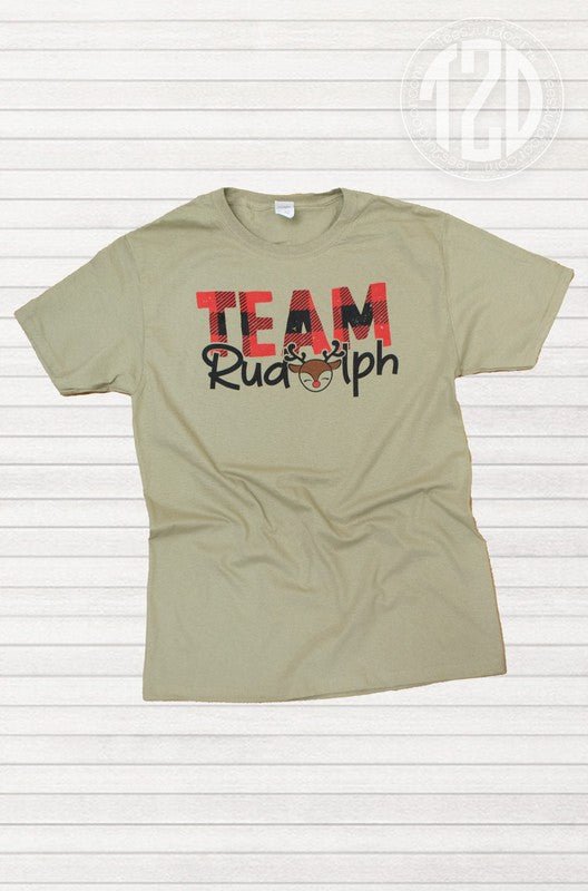 Team Rudolph Christmas T-Shirt - Bargainwizz