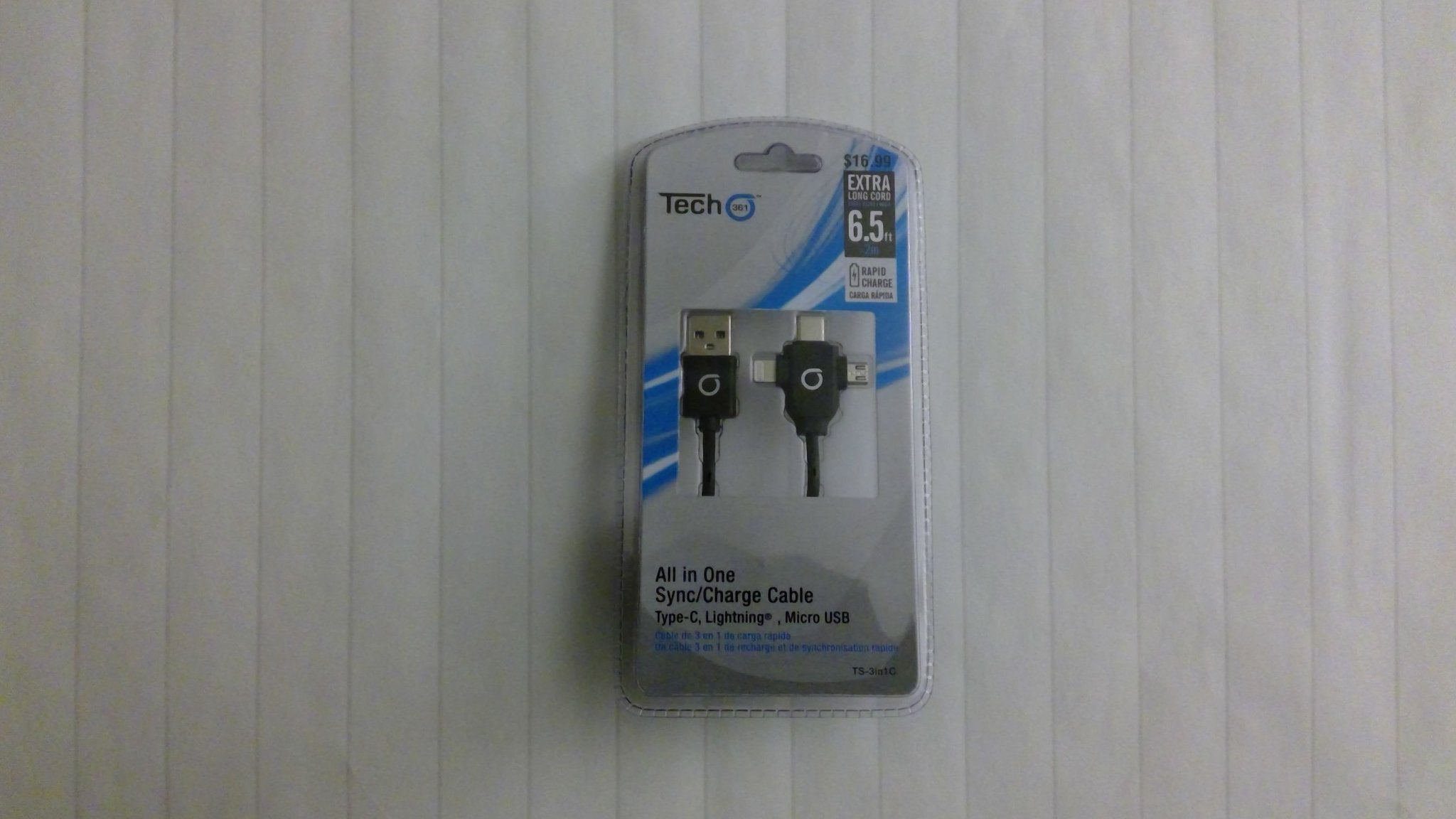 Tech 361 All In One Sync/Charger Cable - Bargainwizz