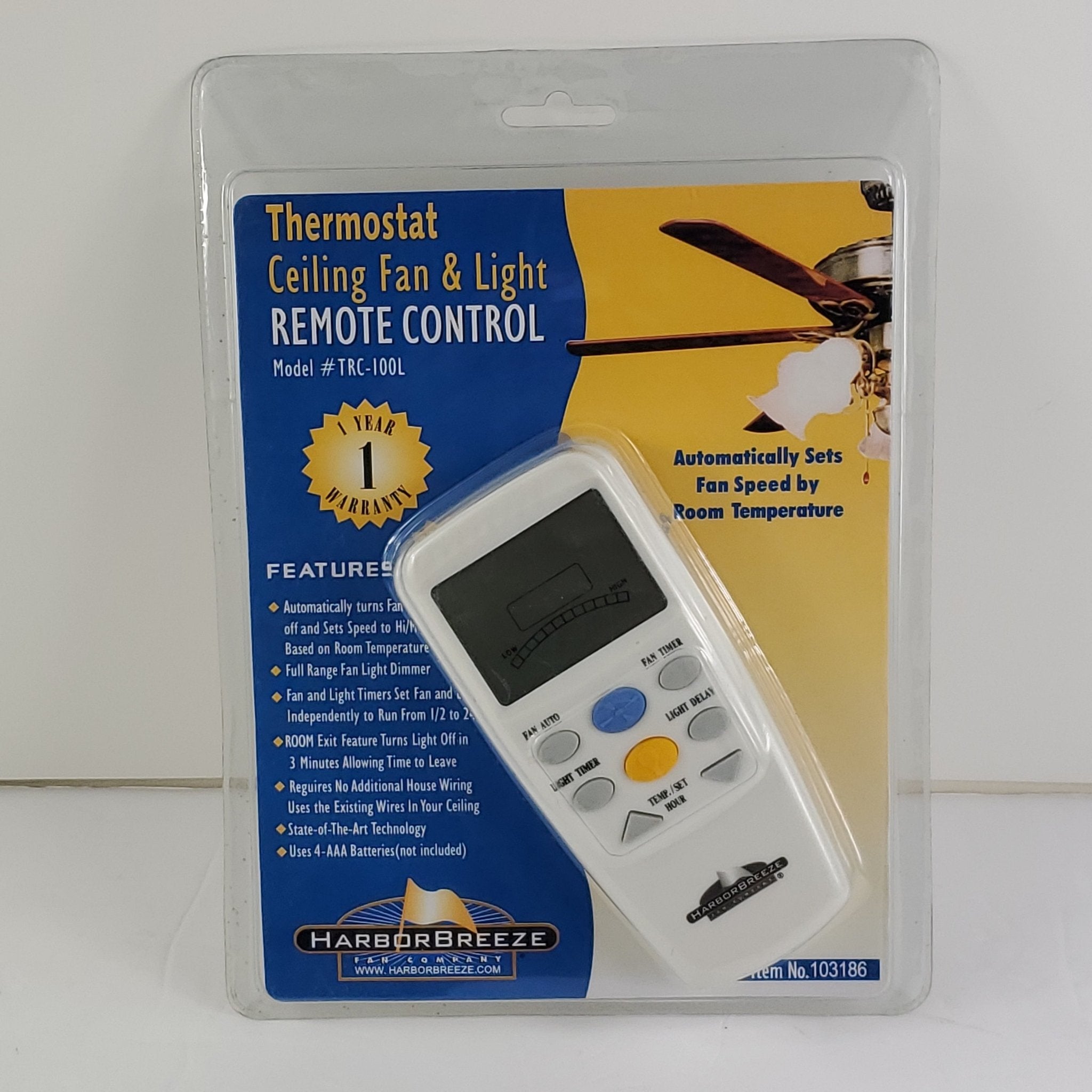 Thermostat Ceiling Fan & Light Remote Control Unit - Bargainwizz