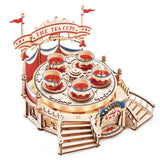 Tilt-A-Whirl Amusement Park Puzzle
