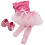 Tiptoe Ballet Tutu 15" Baby Doll Outfit - Bargainwizz