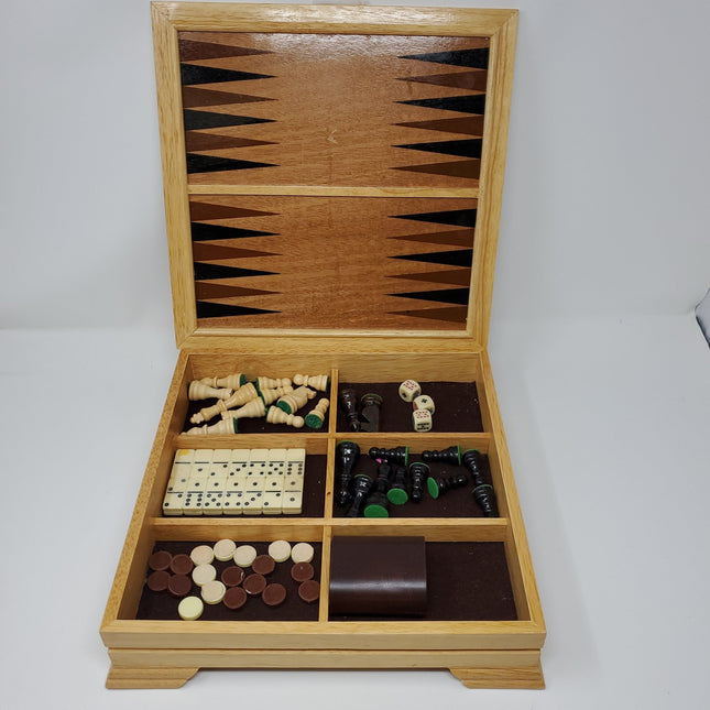 Travel Chest and Checker Game - Bargainwizz