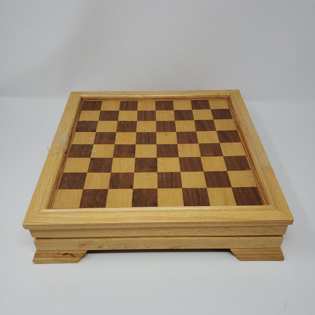 Travel Chest and Checker Game - Bargainwizz