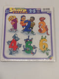 Vintage 1992 Puzzlepatch Puzzles Tray Colorful Learning - Bargainwizz
