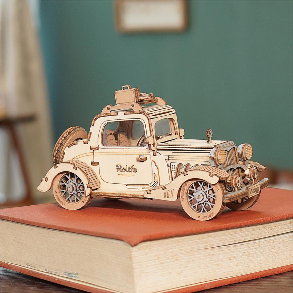 Vintage Car Puzzle Model - Bargainwizz