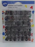 Wilton Fondant Alphabet Number Cookie Cutter Cut Outs, Set of 37 - Bargainwizz