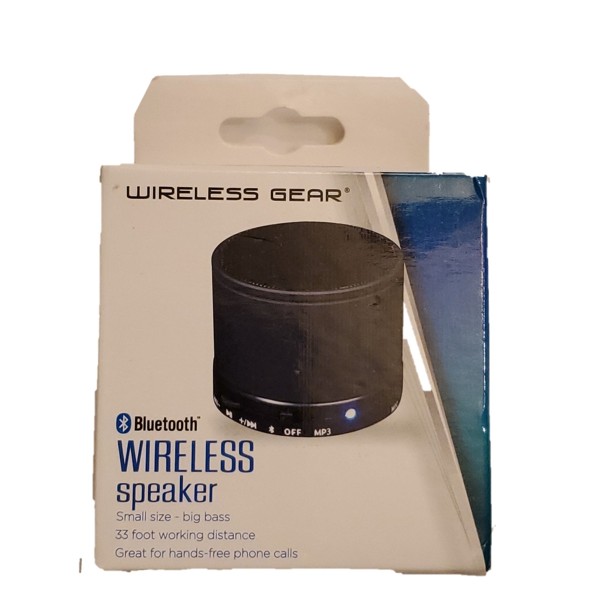 Wireless Gear Mini Bluetooth Speaker - Bargainwizz