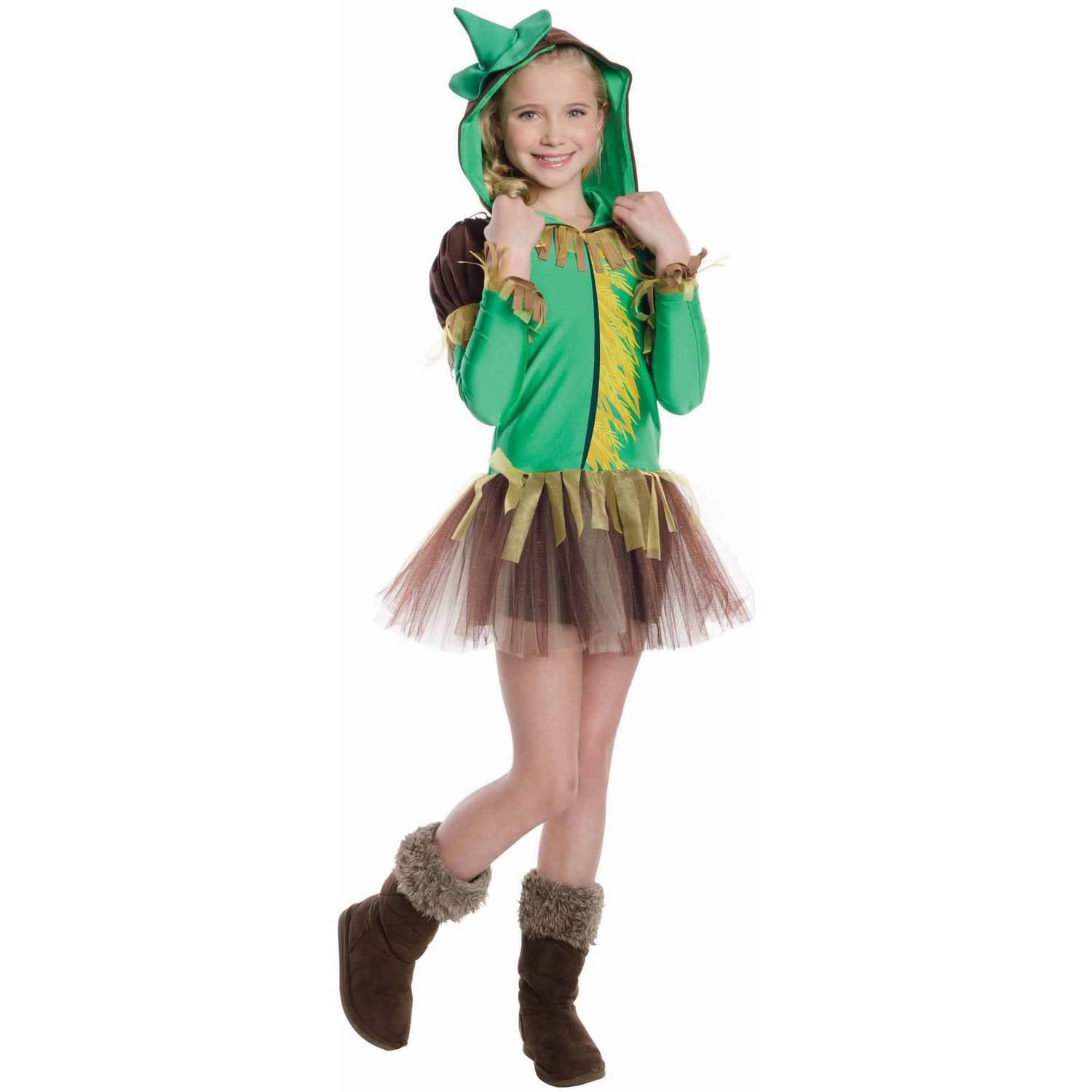 Wizard of Oz Scarecrow Hoodie Dress Costume - Bargainwizz