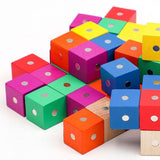 Wooden Magnetic Cube Puzzle Set - Bargainwizz