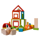 Wooden Rainbow Stacking Toys - Bargainwizz