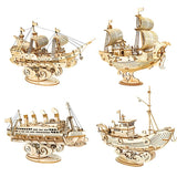 Wooden Ship Puzzle Toy - Bargainwizz