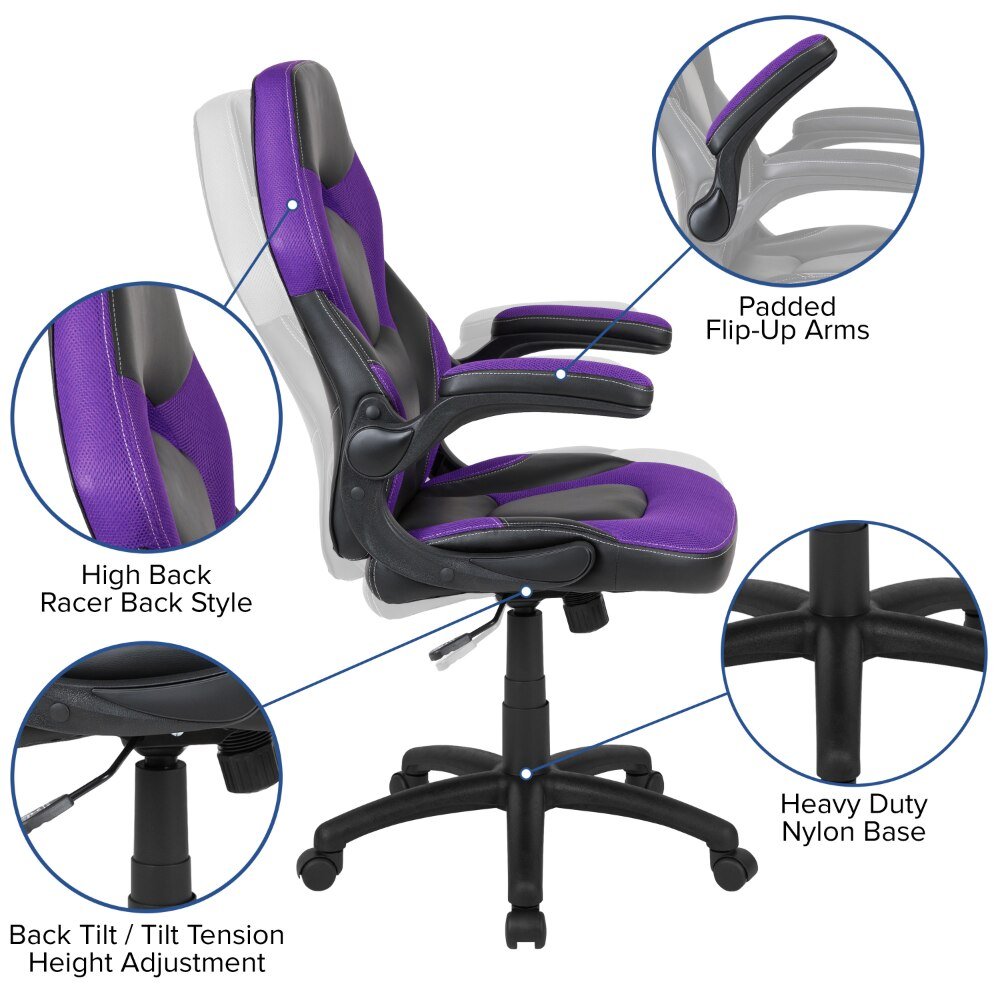 X10 Swivel Gaming Chair - Bargainwizz