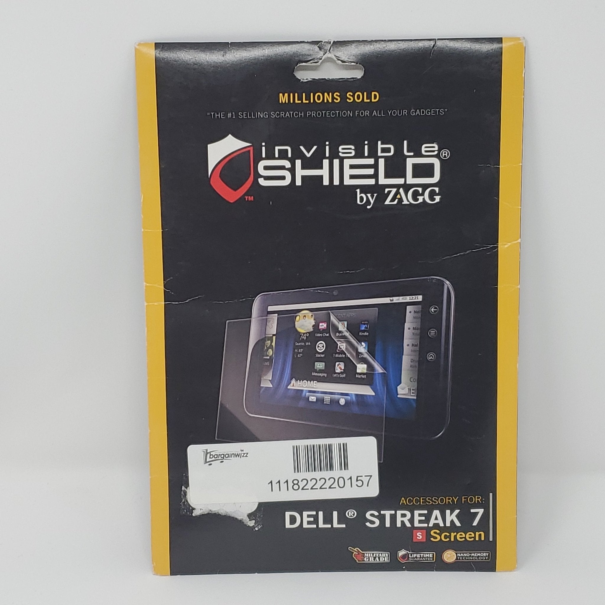 Zagg Invisible SHIELD Screen Protector for Dell Streak 7 (DELLOGS) - Bargainwizz